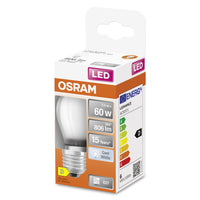 OSRAM LED Star Classic Lampe, Miniball, 5.5W, Frosted, E27