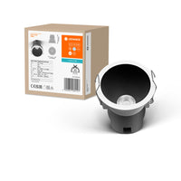 LEDVANCE SPOT TWIST Ø 70mm Downlight, noir, 5W, 400lm, 840 WT