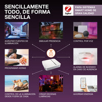 OSRAM Smart+ Lampe avec technologie ZigBee, 9W, A60, mat, culot E27, couleur de lumière RGBW réglable, 806lm