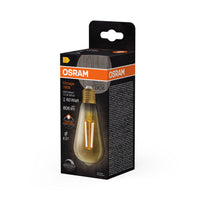 Lampe LED OSRAM VINTAGE 1906® LED CLASSIC EDISON DIM 7,2W 824 Gold E27, 806 lm, 2400 K, Blanc chaud confort