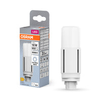 OSRAM DULUX Lampe LED D18 VT EM, 7,5W, 950lm, 4000K, G24d