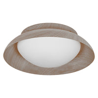 OSRAM ORBIS MILAN Plafonnier 305mm, couleur bois, 2xE27