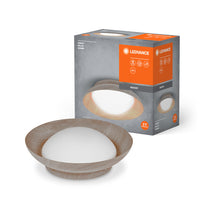 LEDVANCE ORBIS MILAN Deckenleuchte 305mm, holzfarben, 2xE27