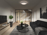 OSRAM ORBIS BERLIN Deckenleuchte, schwarz, 24W, 2700lm