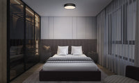 OSRAM ORBIS PARIS Plafonnier 480mm, noir, 3xE27