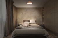OSRAM ORBIS PARIS Plafonnier 400mm, marron, 2xE27