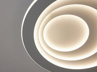 OSRAM Matter SMART+ Orbis Spirale LED Plafonnier Blanc réglable 50cm 32W / 3000-6500K Gris