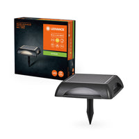 LEDVANCE ENDURA STYLE SQUARE lampe solaire pour chemin, lampe à piquer, 1,2W, 60lm