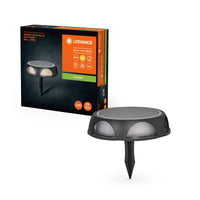 LEDVANCE ENDURA STYLE ROUND Lampe solaire pour chemin, lampe à piquer, 1,2W, 60lm