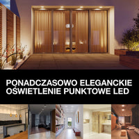 OSRAM LED SPOT OCTAGON Plafonnier 4 x 3,4W, GU10, 920lm, blanc