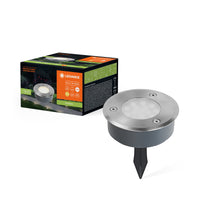 LEDVANCE ENDURA HYBRID SOLAR ENFOUIS Ø 100mm Lampe de chemin, lampe à piquet de terre, 1W, 70lm