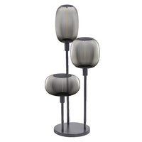 OSRAM Bâton Décor Sol Gris Foncé Lampe sur Pied 78cm 3x E27