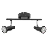 OSRAM LED SPOT GU10 Plafonnier 2 x 3,4W, 460lm, noir