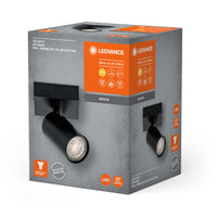 LEDVANCE LED SPOT OCTAGON 1 x 3,4W, GU10, 230lm, noir