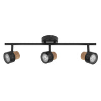 LEDVANCE DECOR SPOT CORK, 3 x 3,4W, 690lm, noir