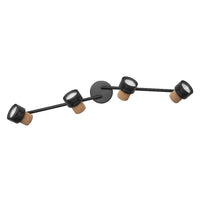 OSRAM DECOR SPOT CORK Deckenleuchte, 4 x 3,4W, 920lm, schwarz