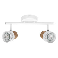 OSRAM DECOR SPOT CORK Plafonnier, 2 x 3,4W, 460lm, blanc