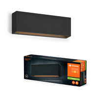 LEDVANCE ENDURA® Style IP65 Wall Ivo Dark Gray, applique murale, 400 lm, 3000 K, blanc chaud