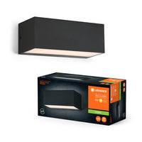 LEDVANCE ENDURA® Style IP65 Wall Idri Dark Gray, applique murale, 700 lm, 3000 K, blanc chaud
