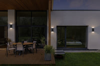 OSRAM ENDURA® Style IP65 Applique murale Idar Gris foncé, lampe murale, 340 lm, 3000 K, blanc chaud