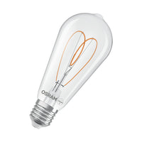 OSRAM Vintage 1906 Edison Lampe LED Transparente, 7,2W, 806lm, E27