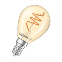 OSRAM Vintage 1906 Lampe LED classique or, 4,9W, 470lm, E14