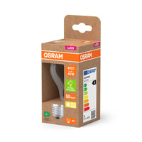 Lampe OSRAM LED Classic, forme ampoule, transparente, 2,2W, 470lm, E27