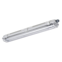 OSRAM SUBMARINE luminaire pour pièces humides PCR 60 2 X 7W 840 G13 T8, 1600 lm, 4000 K, blanc froid