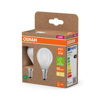 OSRAM LED Superstar Classic Lampe Dépolie, 2,2W, 470lm, 45mm