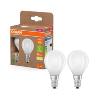 OSRAM LED Superstar Classic Lampe givrée, 2.2W, 470lm, 45mm, blanc chaud, E14