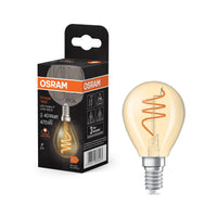 OSRAM Vintage 1906 Classic LED-Lampe Gold, 4.9W, 470lm, 45mm