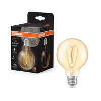 OSRAM Vintage 1906 Globe LED-Lampe Gold, 4.9W, 470lm, E27