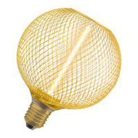 OSRAM DECOR Lampe LED à filament en paille globe, or, 3,5W, 150lm