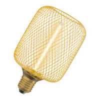 OSRAM DECOR Lampe LED à filament de paille carrée, or, 3,5W, 150lm