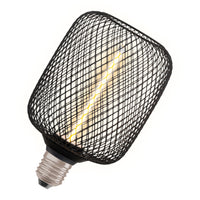 OSRAM DECOR Lampe LED à filament de paille carrée, noire, 3,5W, 110lm