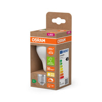 Lampe LED OSRAM Energy Class, 3,8W, 806lm, Dépolie, E27