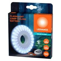 Lampe de camping LEDVANCE FLASHLIGHT, lampe mobile, 120 lm, 6500 K, blanc froid