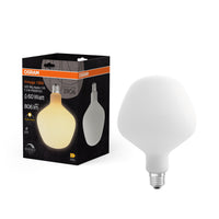 OSRAM Vintage 1906® LED GRANDE LAMPE DÉCORATIVE Apple LED-Lampe Givrée, 7.3W, E27, Blanc chaud