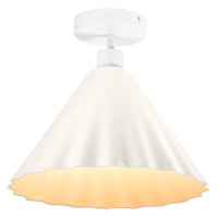 LEDVANCE Plafonnier Decor Pulp blanc, E27, 310 mm