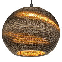 LEDVANCE DECOR Suspension Décor Boule en Carton marron, E27