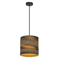 LEDVANCE DECOR Suspension Decor Cylindre en carton marron, E27