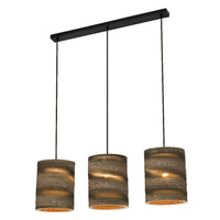 LEDVANCE Suspension Décor Carton Cylindre marron 3xE27