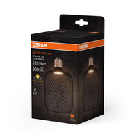 OSRAM DECOR Lampe plate LED noir, 3,5W, dépoli, 100mm