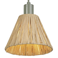 LEDVANCE Suspension Décor Raphia verte E27 200 mm