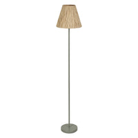 LEDVANCE Lampadaire Decor Raphia vert, E27, 300 mm