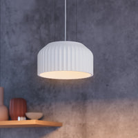 LEDVANCE DECOR Plaster Routes Pendant Suspension 300 1XE27 Blanc
