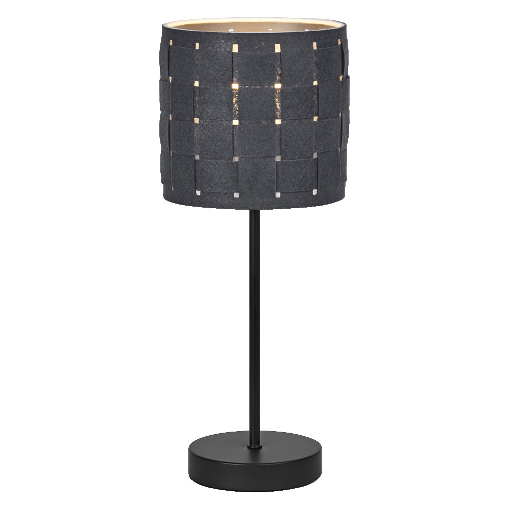 LEDVANCE lampe à poser Décor Feutre Tissage, gris foncé, E14