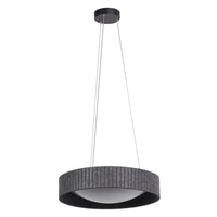 LEDVANCE DECOR Felt Cylinder Pendelleuchte Dunkelgrau, 28W, 830mm