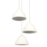 OSRAM DECOR Suspension 3 flammes Decor Camel Bell blanc, E14