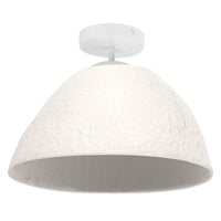 OSRAM DECOR Plafonnier Decor Cloche Camel blanc, E27, 375 mm